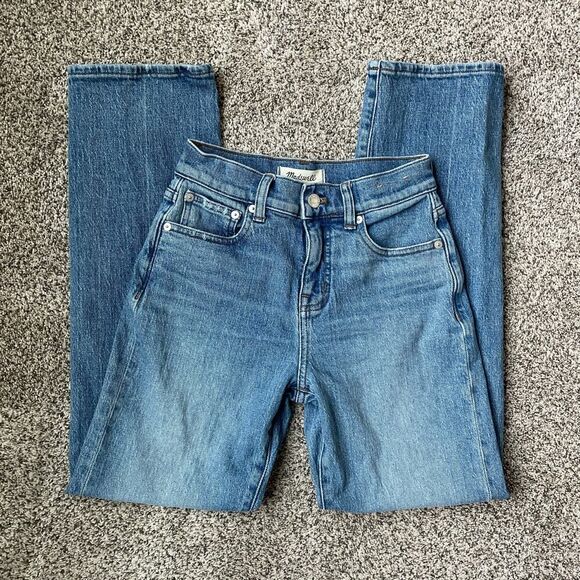 Madewell The Petite '90s Straight Jean in Rondell Wash - Size: 23P - Picture 5 of 11